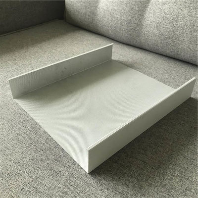 50x150 알루미늄 금속 천장 울트라 마이크로 천공 U 배플 천장