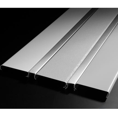 방화 Ｕ 스트립 알루미늄 금속 천장 0.8 밀리미터 두께