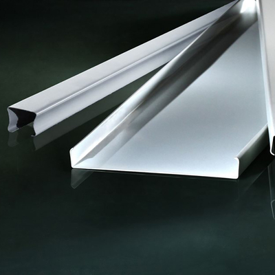 방화 Ｕ 스트립 알루미늄 금속 천장 0.8 밀리미터 두께