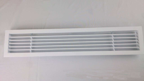 상점가에 있는 중앙 에어 컨디셔너의 603x603mm 알루미늄 금속 천장 긴 지구 공기 출구