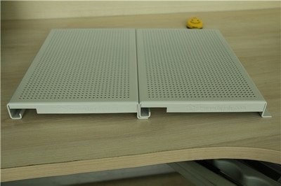 1500*4000mm은 메트로 스테이션을 위한 베니어판 알루미늄 금속판 천장에 중독됩니다