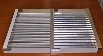 메트로 스테이션을 위한 방수 알루미늄 파형 패널 1500x5000mm