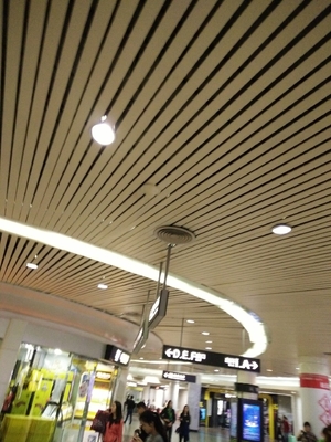 쇼핑몰 장식을 위한 내염성 알루미늄 Ｃ 스트립 천장