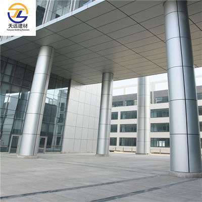 구부러진 알루미늄 캐비닛 시트 ACP 4mm 내부 금속 벽 천